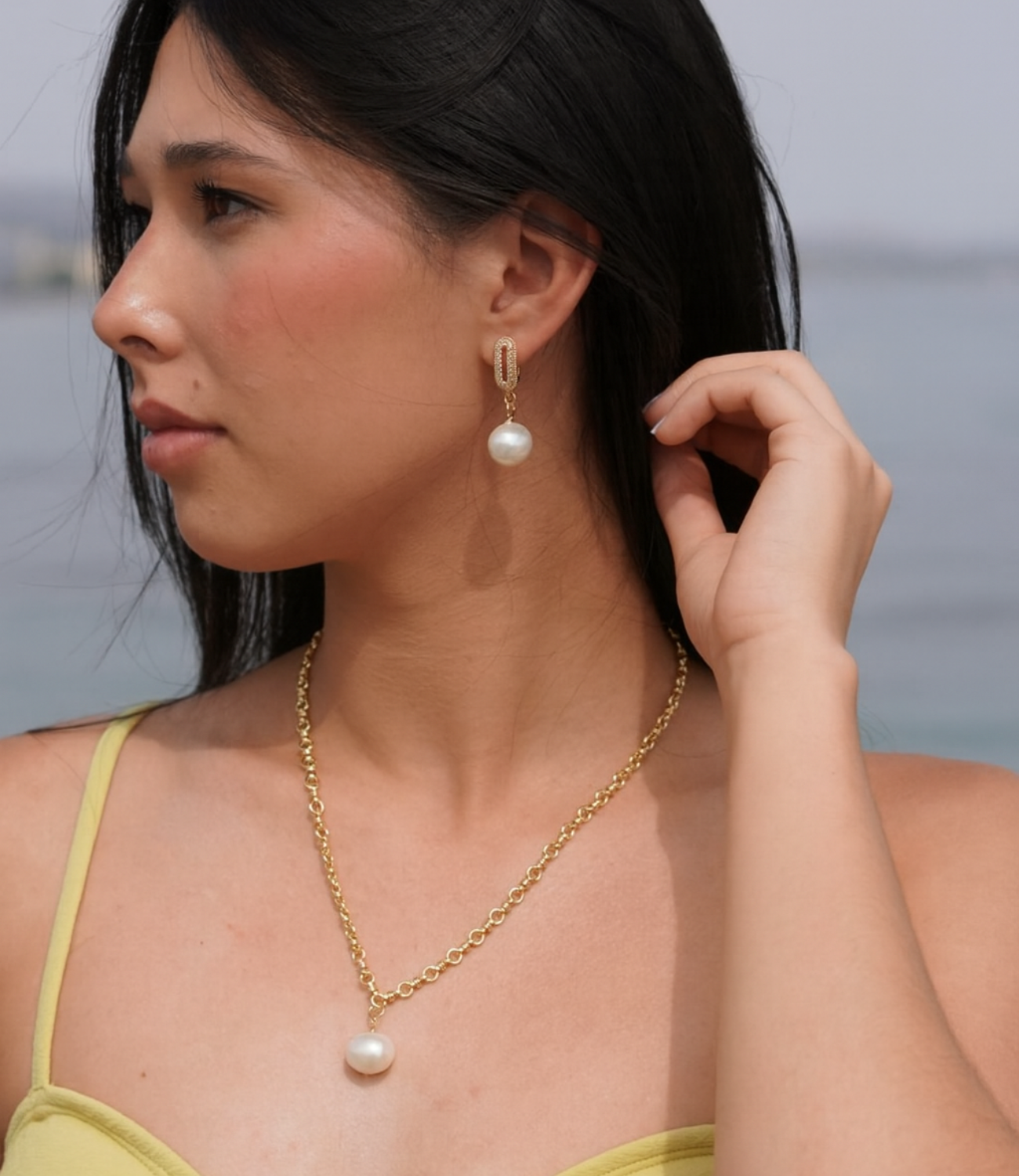 PHOEBE´S - Wholesale Jewelry Set - Set of jewelry with natural pearls6