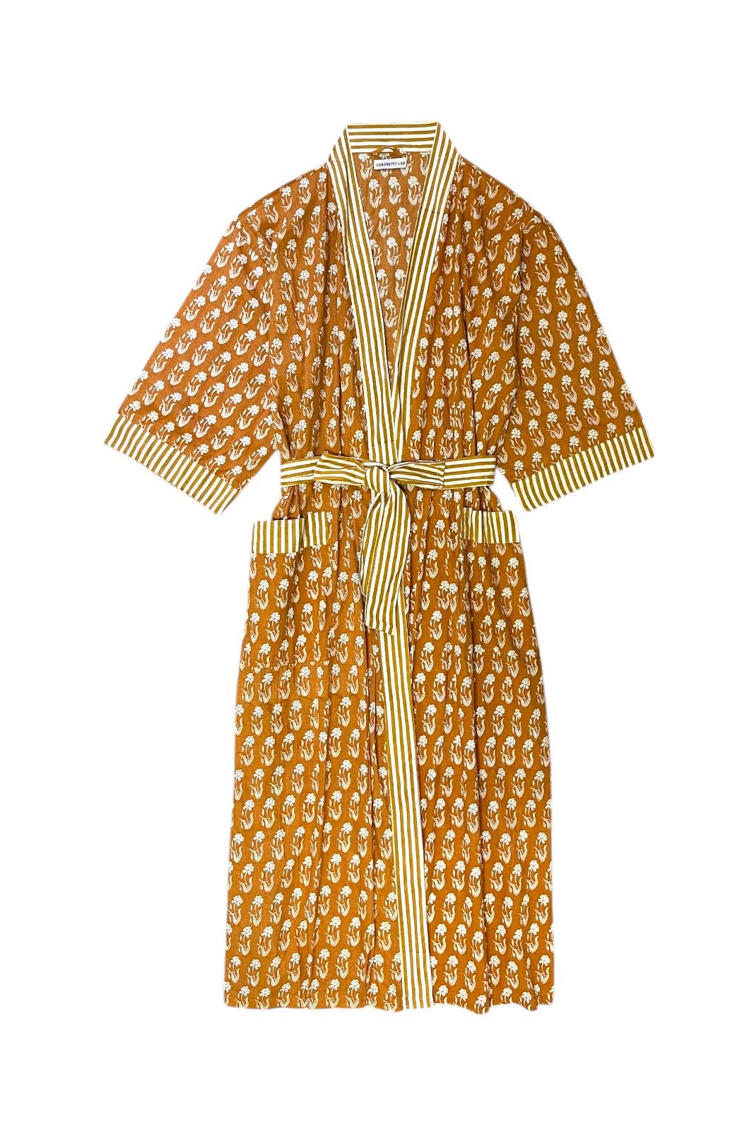 Curiosity Lab - Vendita all'ingrosso Kimono - Donna - Kimono lungo in cotone indiano Mandu13