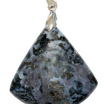Gabbro Triangle Pendant for wholesale by Artisans de Madagascar