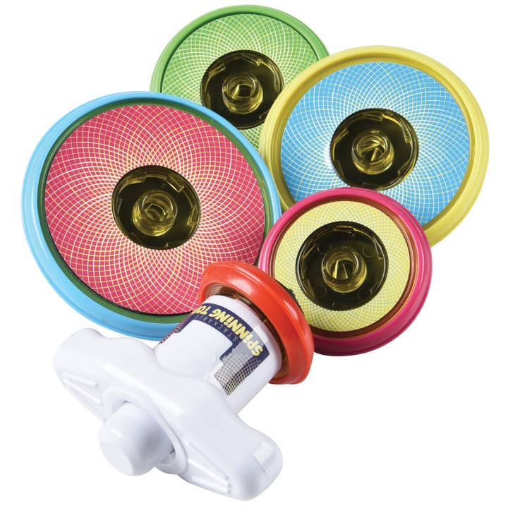 US Toy Company - Wholesale Toy Set - Kids - Stacking Spin Tops 12-unit case pack1