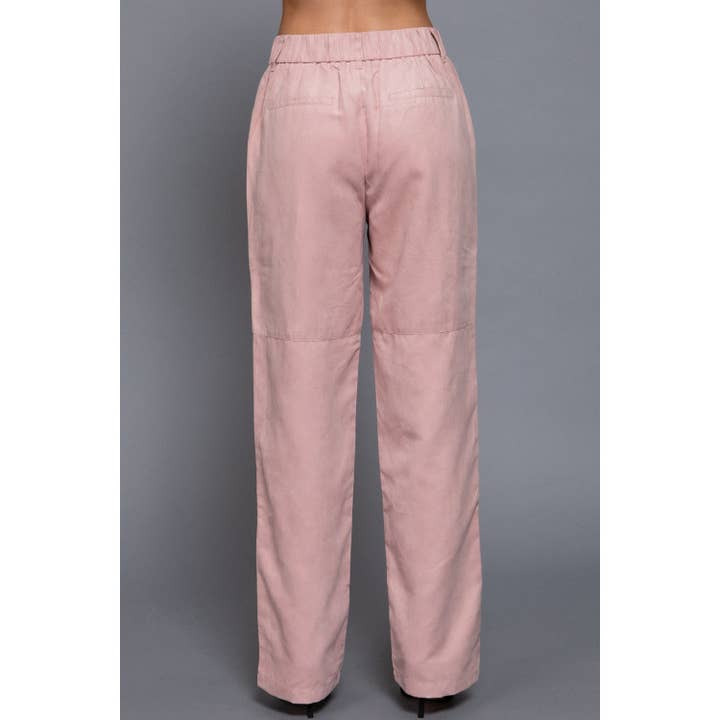 HiteJeans - Wholesale Pants - Women's - FAUX SUEDE STRAIGHT LEG WOVEN PANTS15