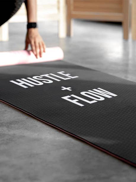 Hustle and Flow YOGA MAT for wholesale by The 125 Collection