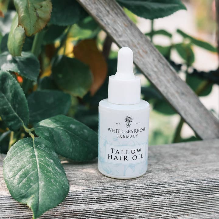 White Sparrow Farmacy - Wholesale Hair Oil - Tallow Hair Oil