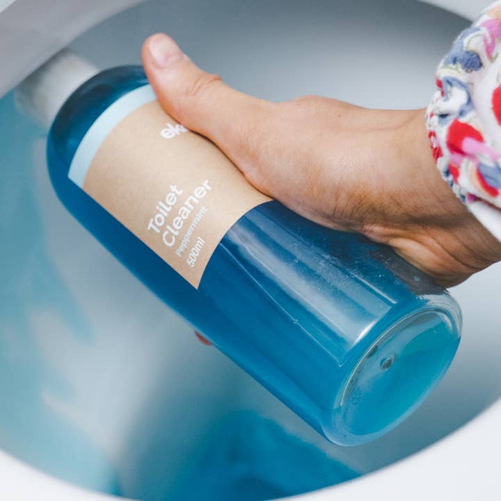 Toilet Cleaner Bottle with refill pod for wholesale by ekologik