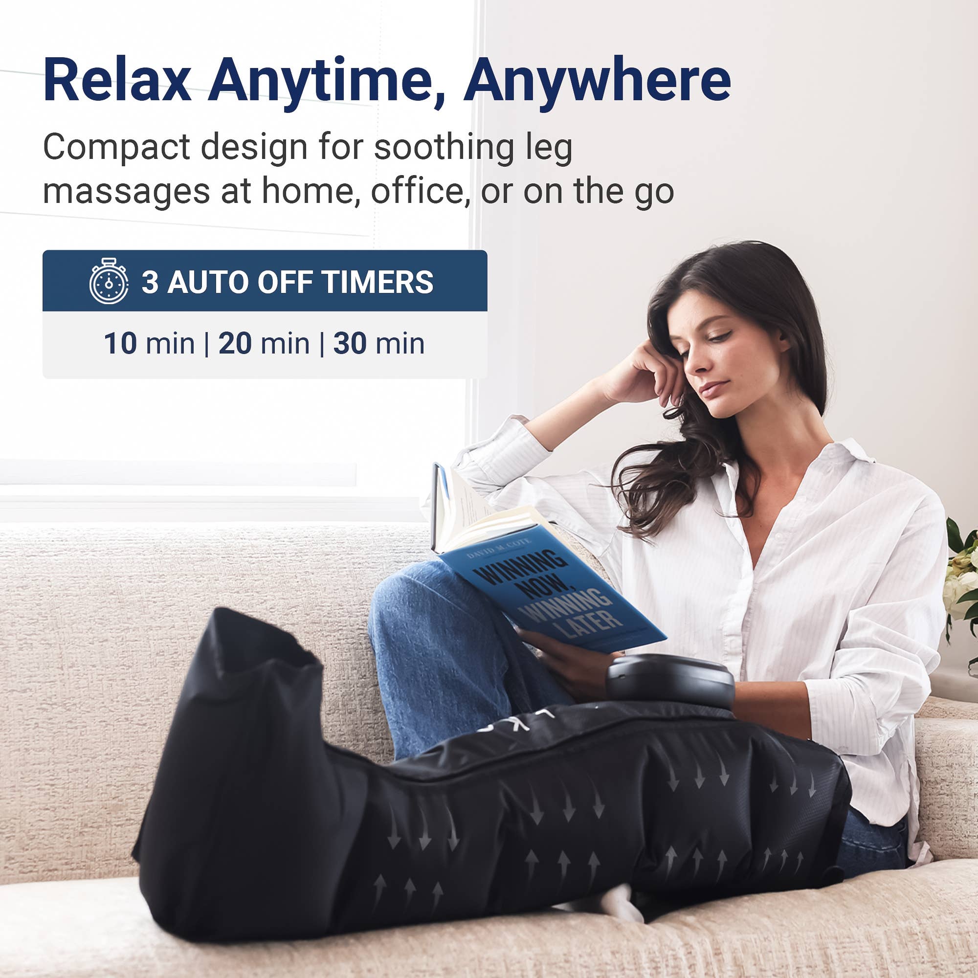 Miko - Wholesale Body Massager - Aero - Compression Massager with Advanced Airbag Technology1