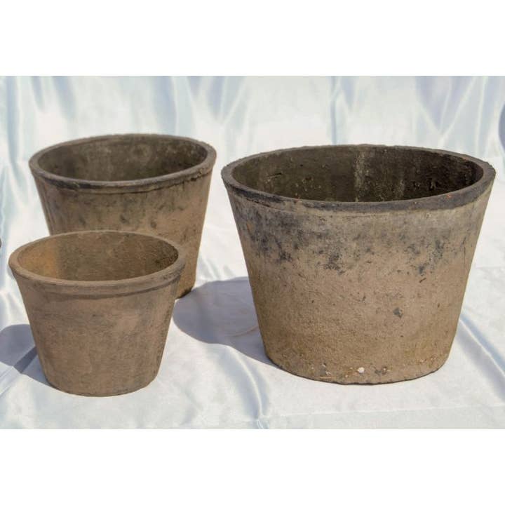 Pacific Home & Garden - Wholesale Plant Pot - Wembley terra cotta farm pots, mossed blackstone,