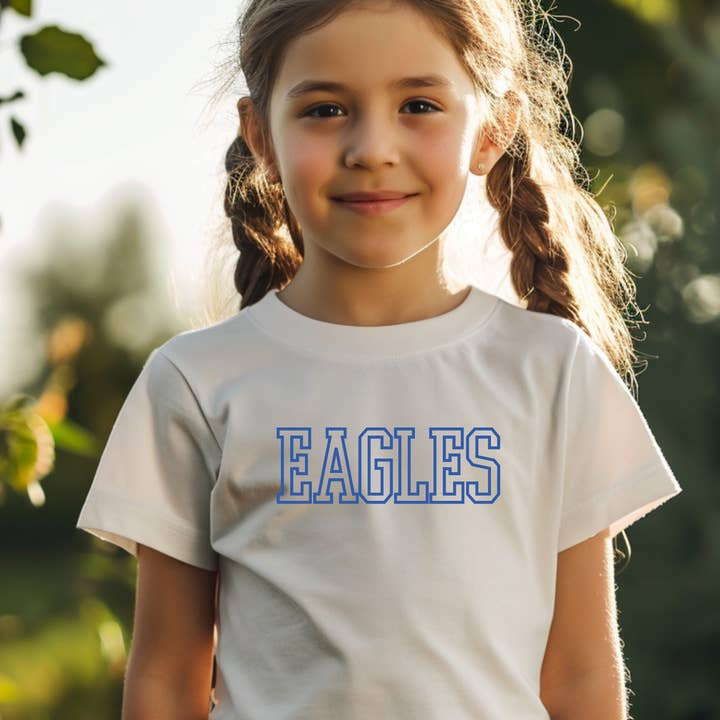 Hollow Youth Tee Shirt - Customized Team Shirt Gift for Kids for wholesale by La Bella Rose Boutique
