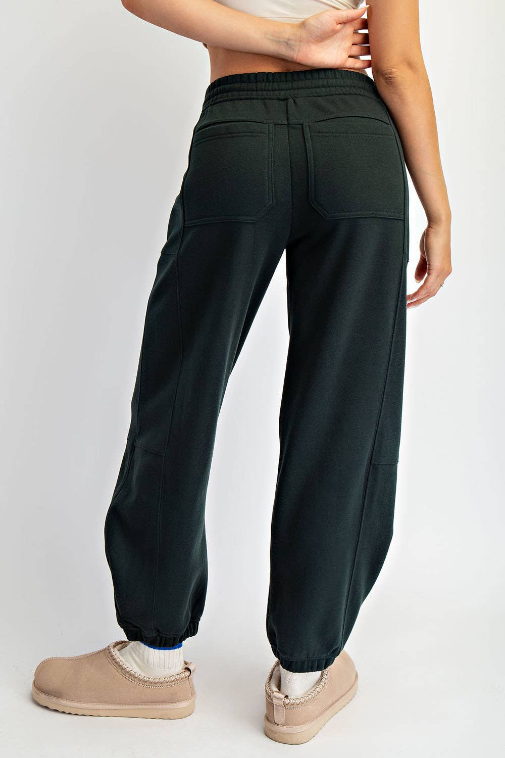 Rae Mode - Wholesale Athletic Pants - Women's - FLEECE COCOON JOGGER SWEATPANTS8