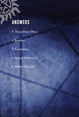 Insight Editions - #1 Pop Culture Publisher - Wholesale Card Game - Supernatural Pop Quiz Trivia Deck2