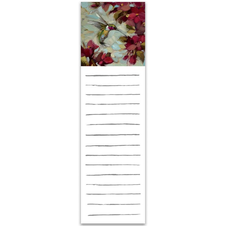Hummingbird List Pad for wholesale by Primitives by Kathy