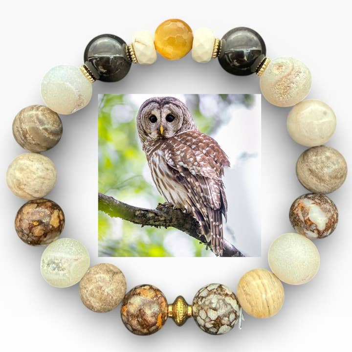 Chouette rayée pour la vente par Embrace Our Souls