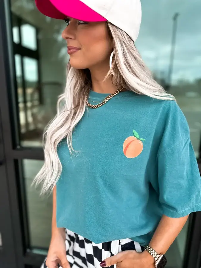 birdie – wholesale Screen printed t-shirt – Women′s – Moody With A Booty Emerald Graphic Tee1