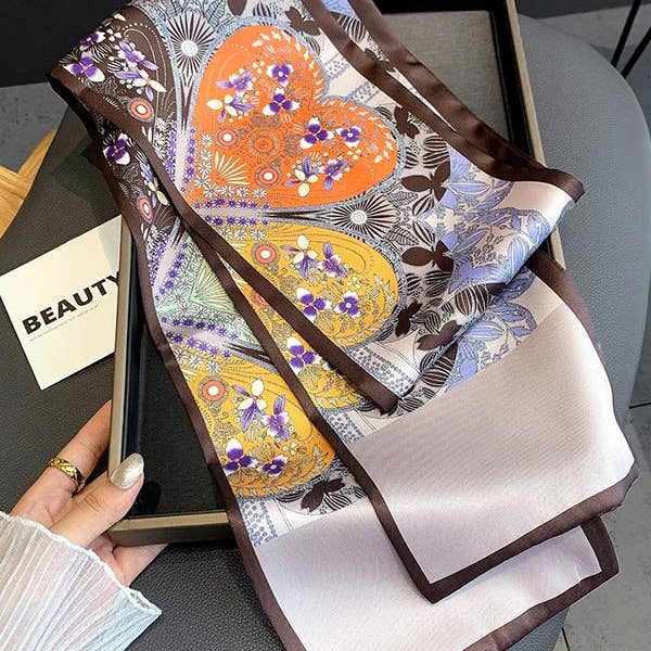 ShieldChic - Wholesale Scarf - Women's - Vintage Fashion Printed Scarf Bag Accessories2