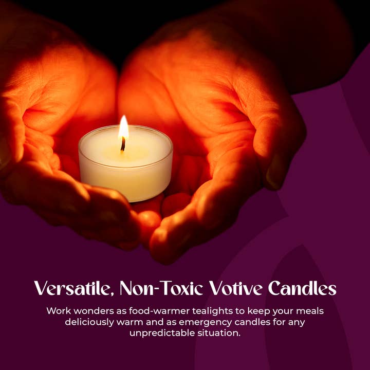 BOLSIUS - Vendita all'ingrosso Candele a lumino - Candele Tealight Trasparenti Lerner, Confezione da 50 | 8 Ore di Durata3