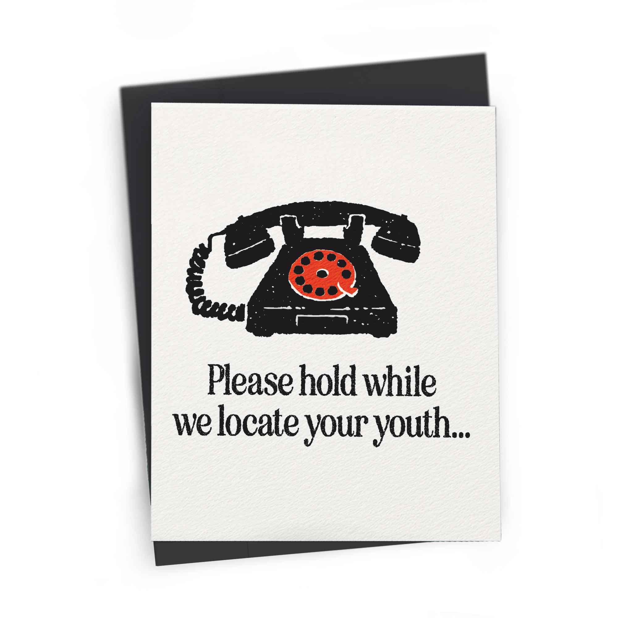 Petty Paper Studio - Vente Cartes d'anniversaire - Localise ta jeunesse, carte d'anniversaire sarcastique0