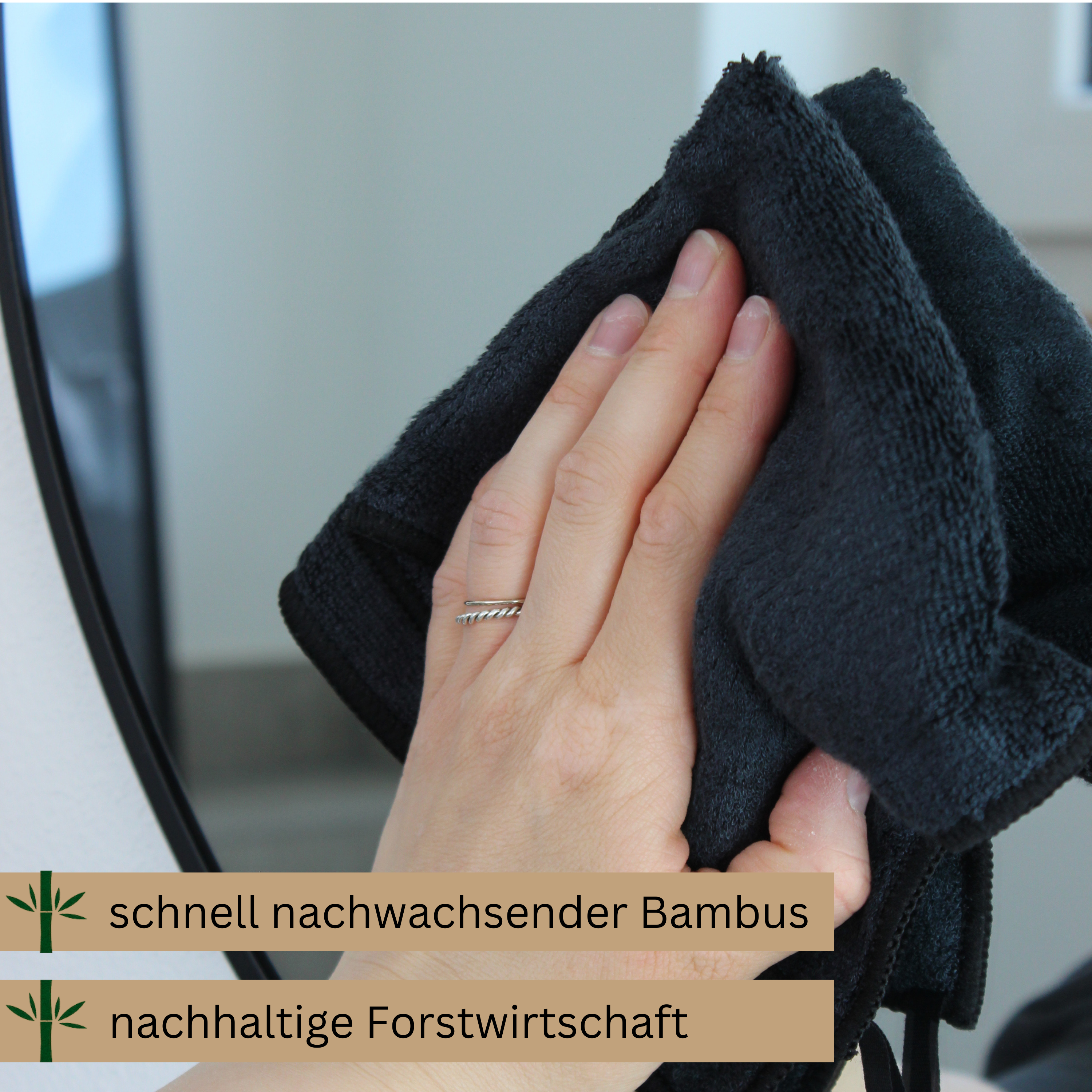 PROTEA - Wholesale Dishcloth - PROTEA bamboo towels reusable (set of 6) - environmentally friendly3