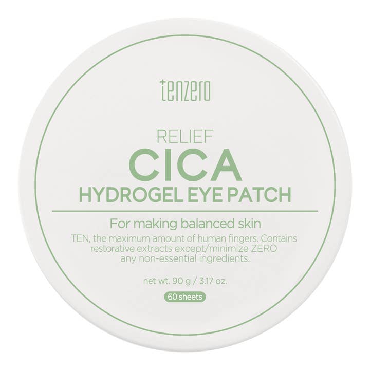 PATCH HYDROGEL POUR LES YEUX AU COLLAGÈNE TENZERO RELIEF CICA pour la vente par NuEats