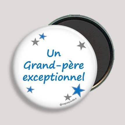 Ein außergewöhnlicher Großvater Magnet für den Großhandel von Magnet Your Life - Aimantez votre vie !