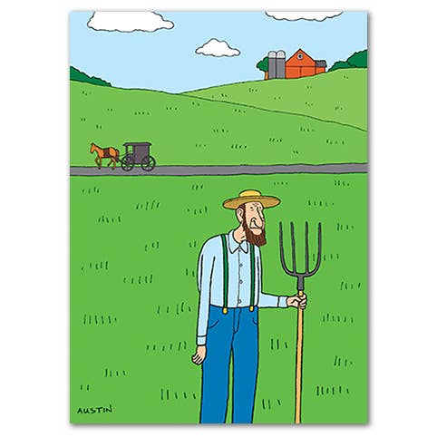 Amish vous pour la vente par SNAFU Designs - Greeting Cards