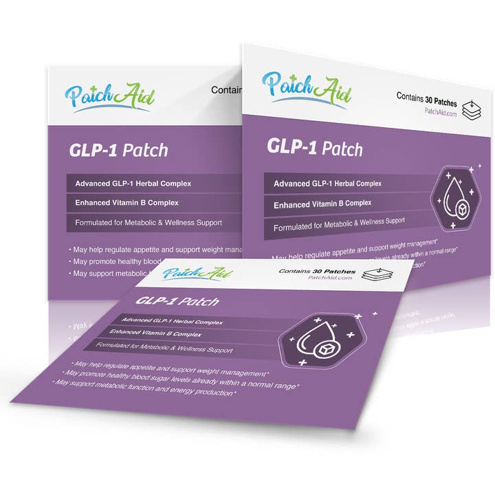 PatchAid - Wholesale Oral Supplement/Vitamin - GLP-1 Support Patch – Appetite Control & Metabolic Support