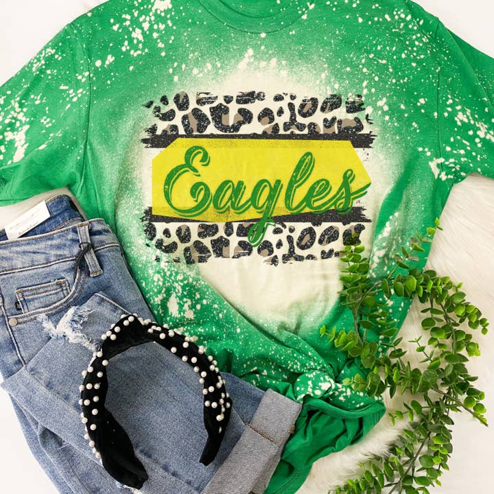 Leopard box team customs tee for wholesale by RR Tees Wholesale