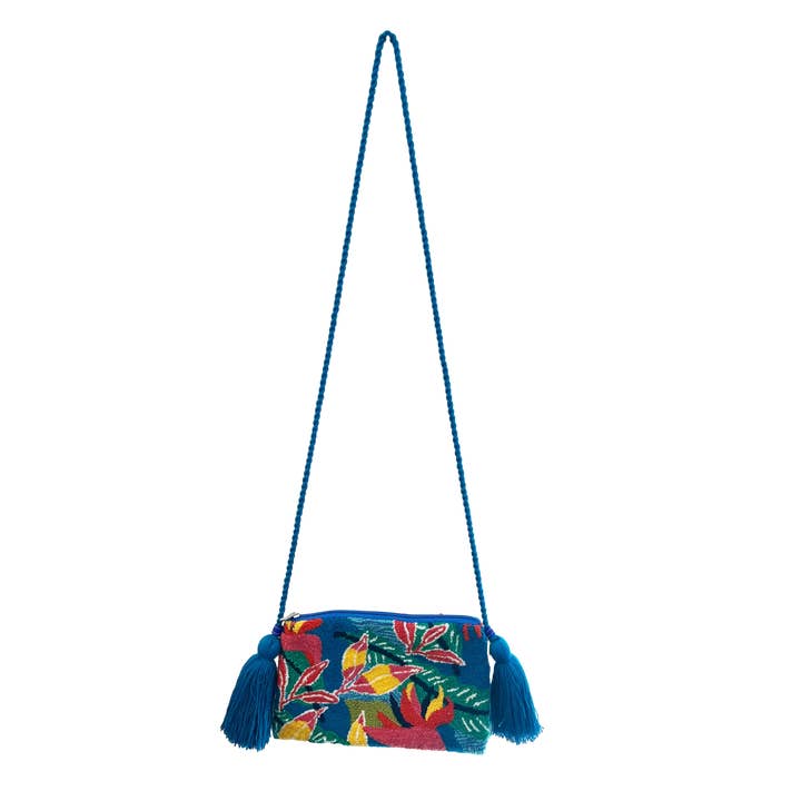 Brisla - Wholesale Crossbody Bag - Women's - Brisla Wayuu Bag- Blue Tropicana2