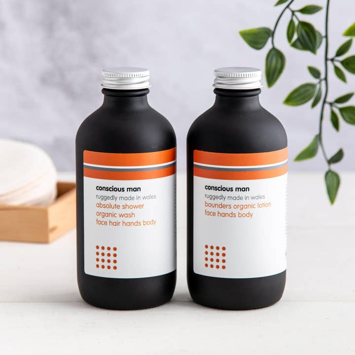 Conscious Skincare – wholesale Bad- och kroppsvårdsset – Herr – Mäns hudvård presentuppsättning - lyxig kroppssamling