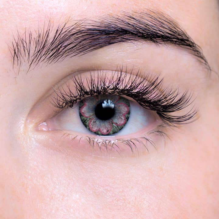 Bloom Pink Contact Lenses for wholesale by Moon Makeup