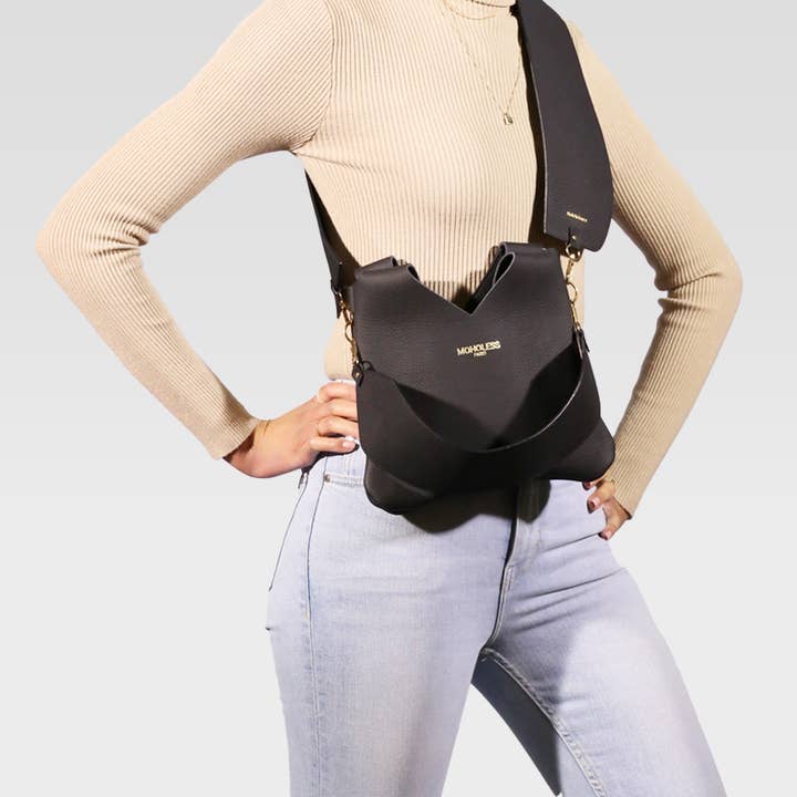 Moholess - Wholesale Shoulder Bag - Women's - Top bag - Black11