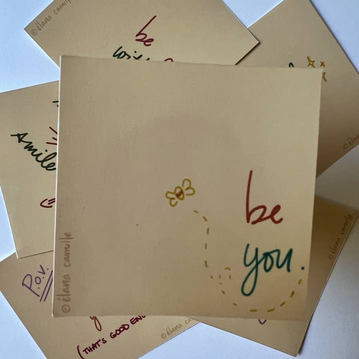 Be You Sticker for wholesale by Élana Camille Creates Paper & Design