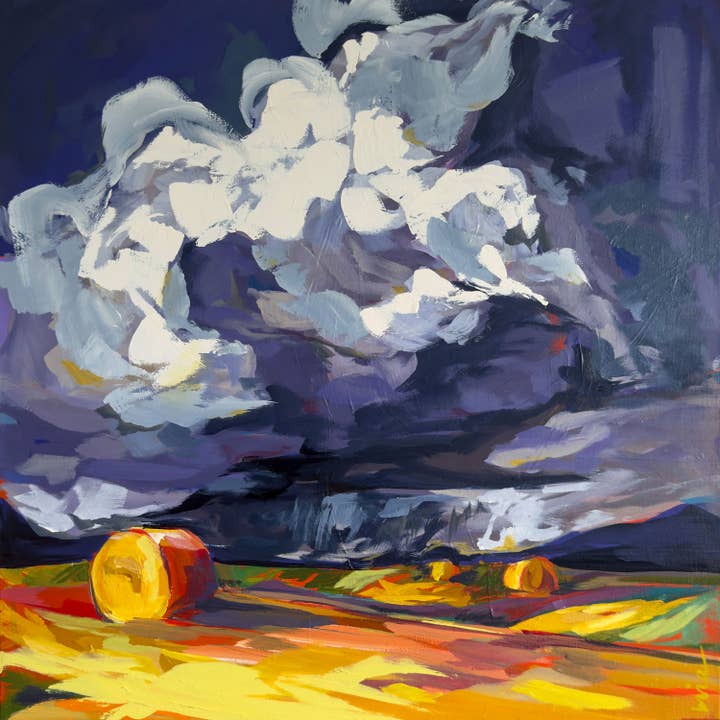 Petrichor + Lightning Print for wholesale by Hammock Fine Art