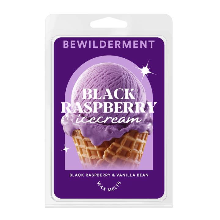 Fondants de cire à la vanille et framboise noire pour la vente par Bewilderment