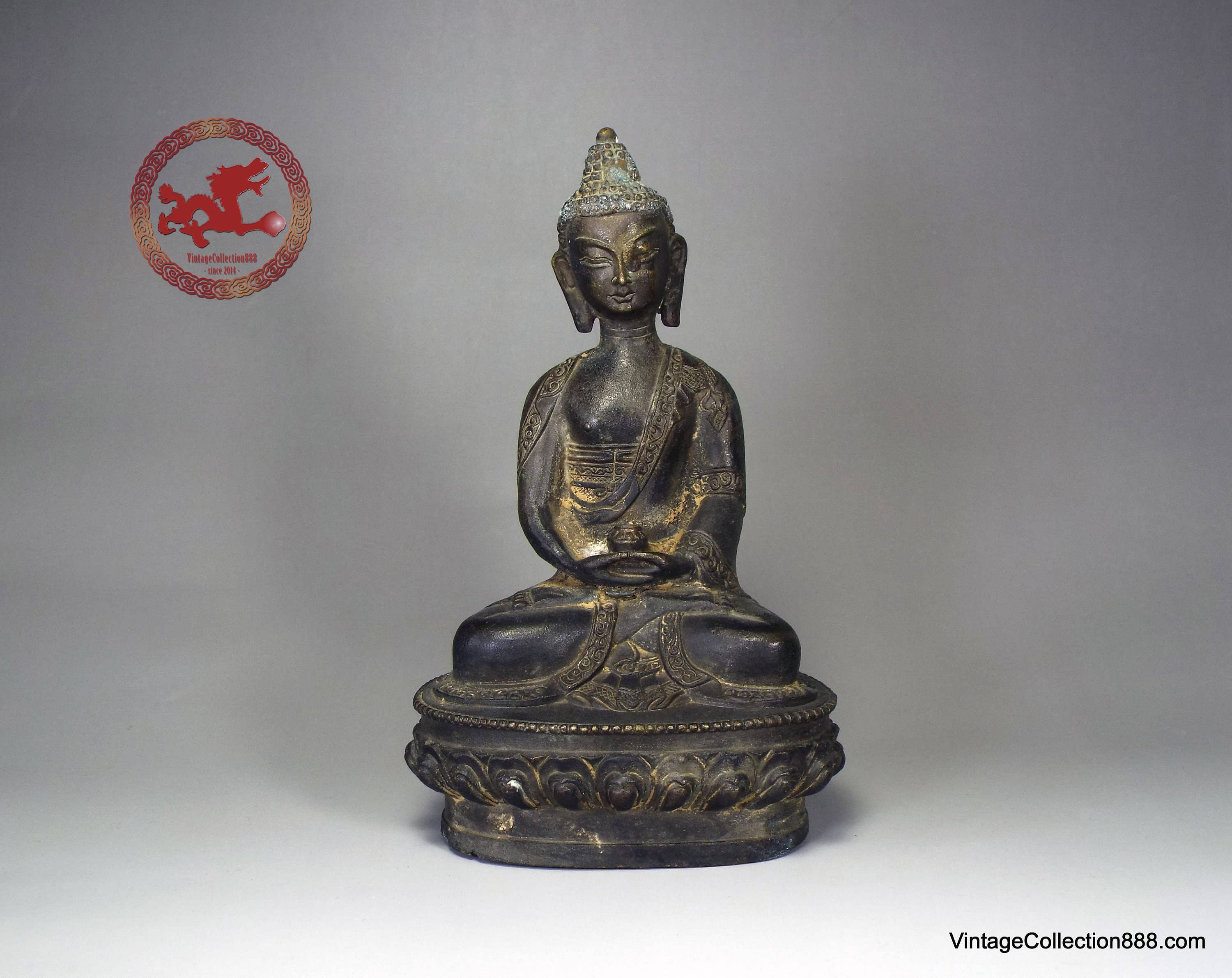 Vintagecollection888 - Wholesale Sculpture - Ancient Chinese Bronze Buddha Statue4