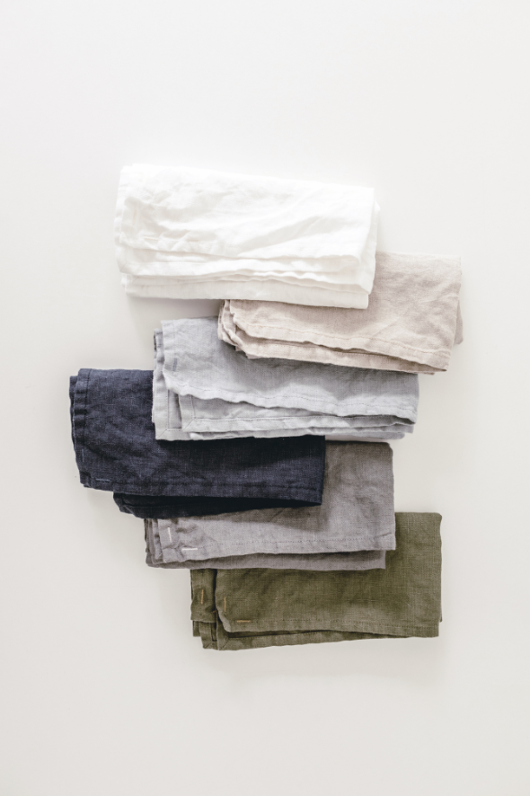 Heirloomed Collection – Guardanapo e pano de jantar por atacado – Guardanapo de jantar de linho de lembrança3