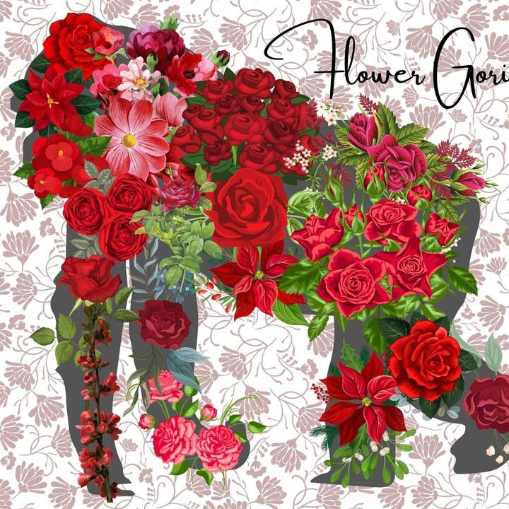 Piles of Postcards – wholesale Vykort – Gorillakort med blommor