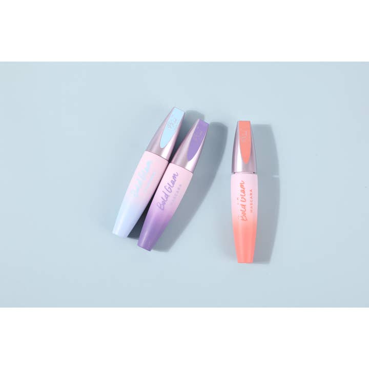 Pink Blue Purple Bold Glam - Lengthening & Volumizing Intense Black Mascara for wholesale on Faire3