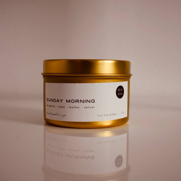 Sunday Morning Mini for wholesale by Rooh Candle Co