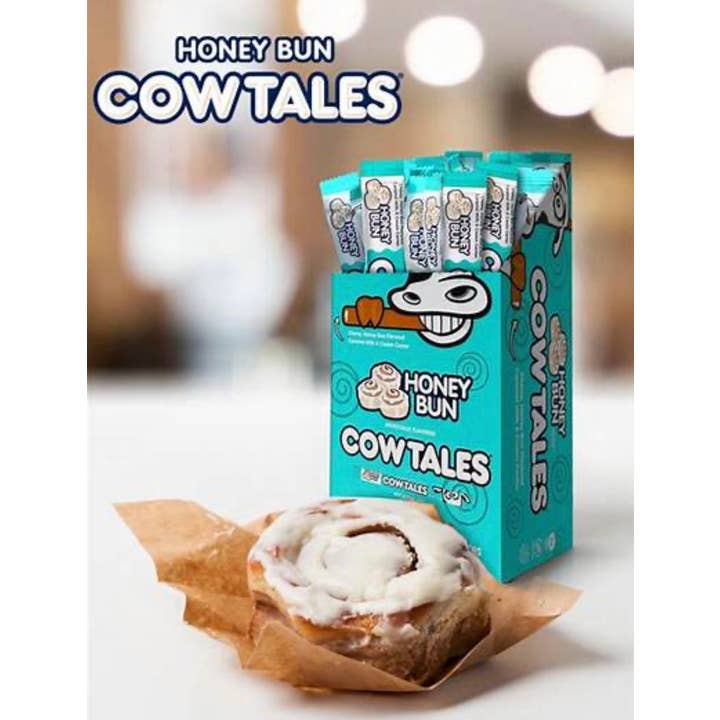 Nostalgic 1984 GOETZ Cinnamon Bun 🐮Tales® 100ct w/Tumbler for wholesale by O'Shea's Candies Sweet Shop