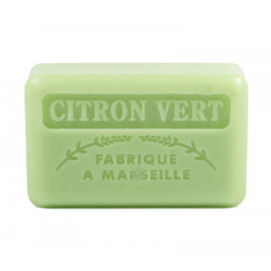 5x Savonnette Marseillaise Lime 125g för wholesale av Savons.nl - Savon de marseille distributeur