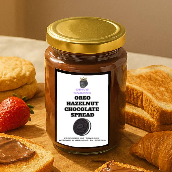 Oreo chocolade-hazelnootpasta voor wholesale door Maqoba