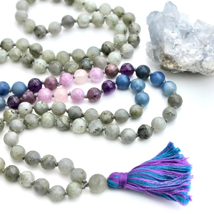 MadeByTheMoonchild - Vendita all'ingrosso Collane a grani - Spiritual Gangsta Mala | Guida intuitiva e pace interiore2