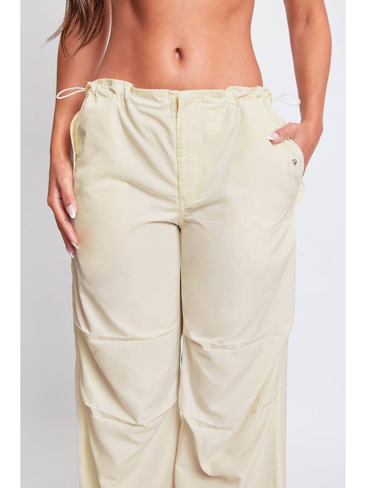 YMI - Wholesale Pants - Women's - Relaxed Nylon Parachute Pants-P1761N119