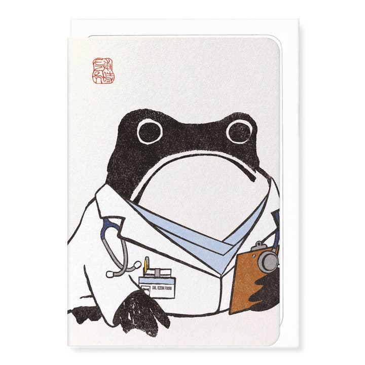 DOCTOR EZEN FROG: Greeting Card for wholesale by Ezen Trade