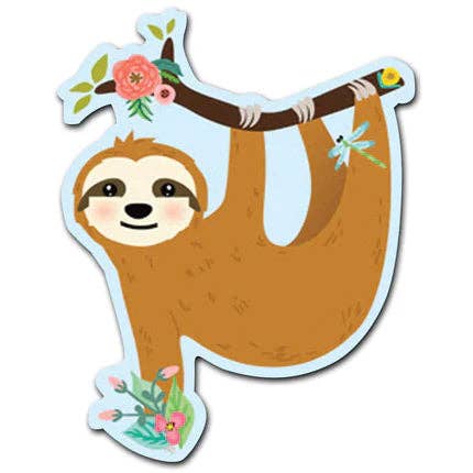 Hanging Sloth Acrylic for wholesale by OUTSIDE THE BOX, LLC