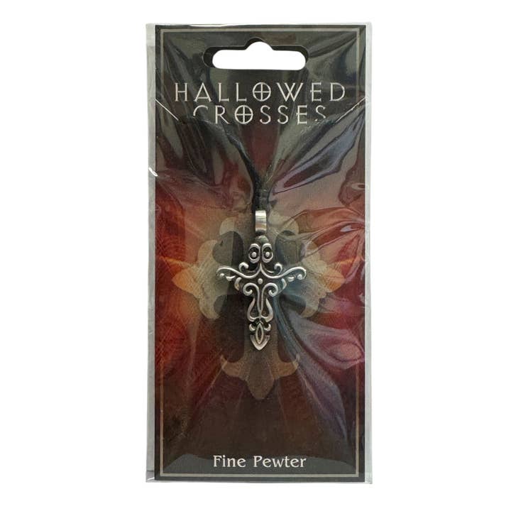 Collana in Peltro con Croce Consacrata – Gotico Regolabile (USA-DDP) per la vendita all'ingrosso da parte di Myth & Magik - Silver Jewellery Cavern Wholesale