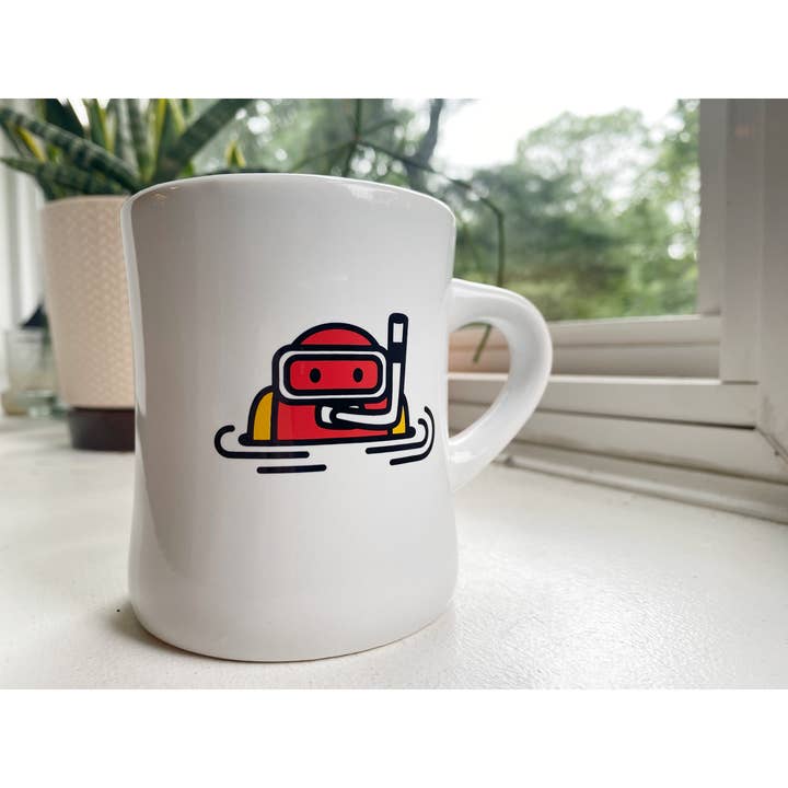 Haha Hot Dogs - Wholesale Coffee Mug - Diner Mug - Hot Dog Water2