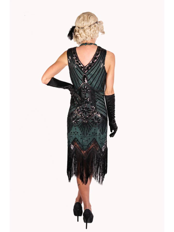GRN 2586 - Art Deco flapper dress for wholesale on Faire1
