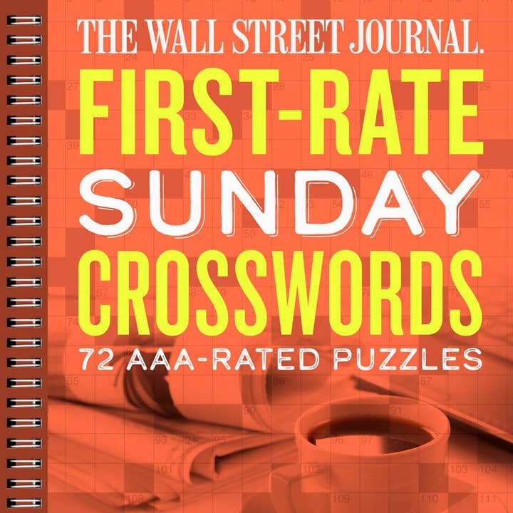 The Wall Street Journal First-Rate Sunday Crosswords for wholesale by Hachette Book Group