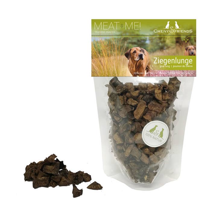 MeatMe! Training Snack Goat Lung for wholesale by Cheny & Friends