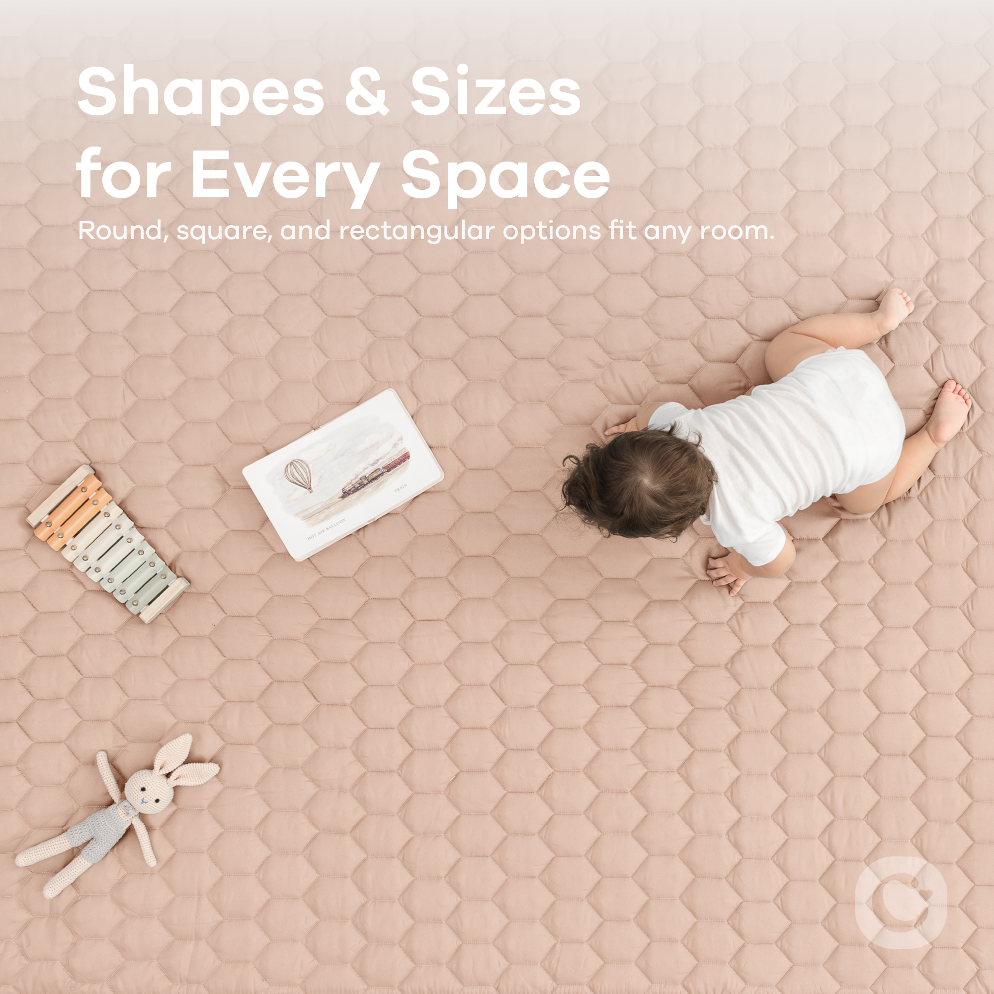 Comfy Cubs - Wholesale Play Mat - Kids & Baby - Premium Play Mat, Quilted Baby Mat for Floor by Comfy Cubs93